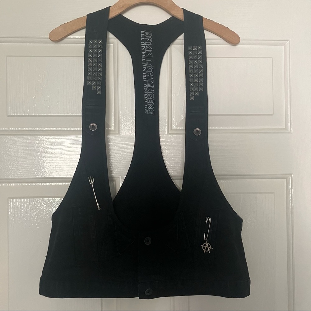 Kill City The Original Cult Vintage Brian Lichtenberg Collaboration Denim Vest